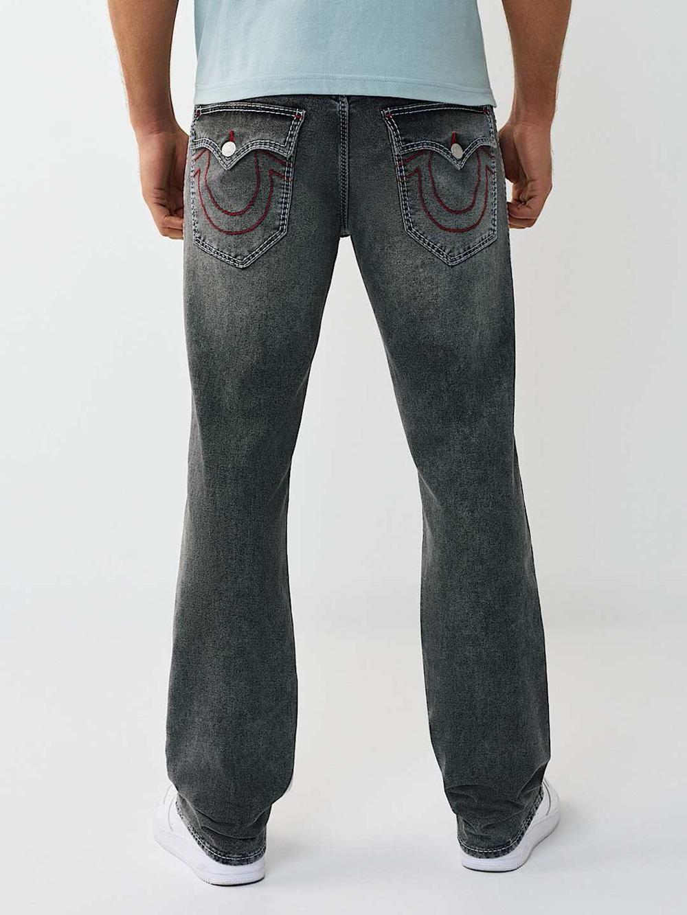 True Religion Ricky big t flap straight Jean